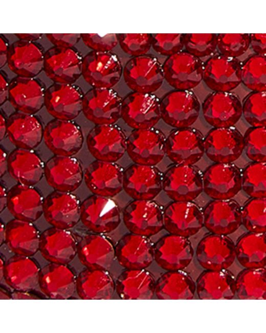 Judith Leiber Red Crystal-embellished Jam Jar Pillbox