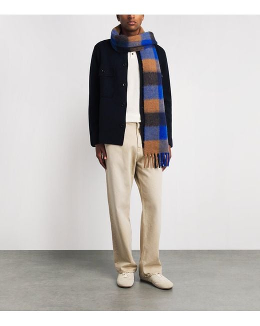 Allude White Virgin Wool Open-Collar Polo Sweater for men