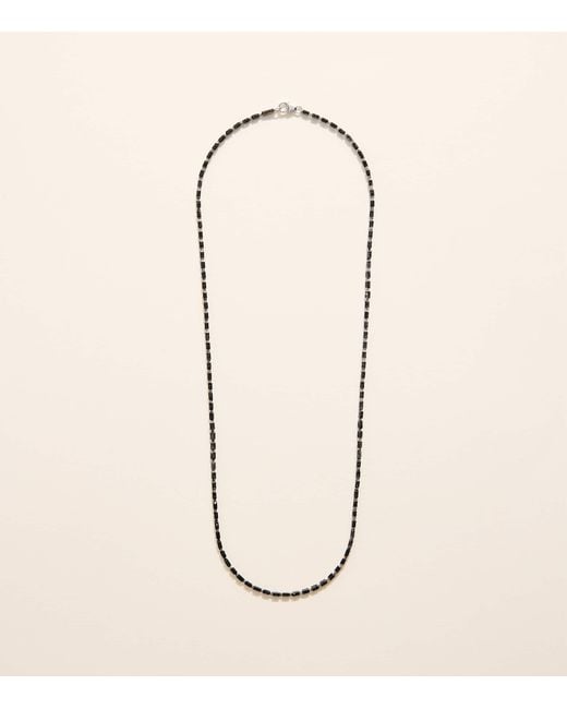 Suzanne Kalan Natural And Diamond Block-Chain Necklace for men