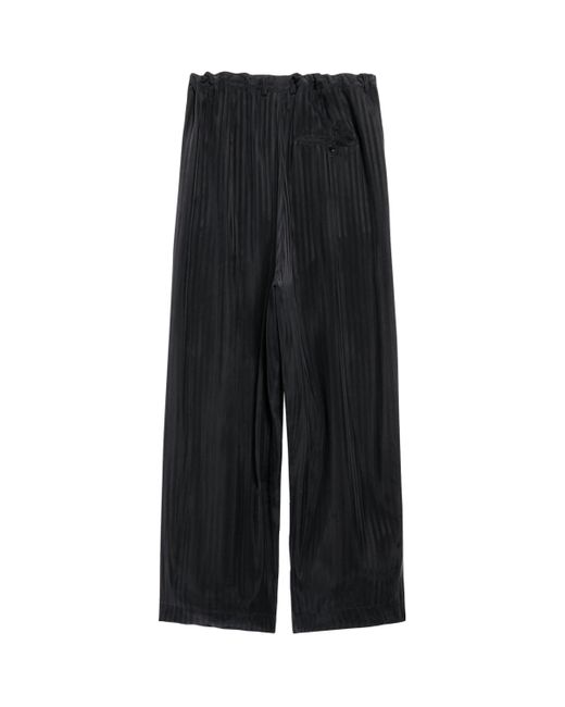 Balenciaga Black Fluid Tailored Trousers