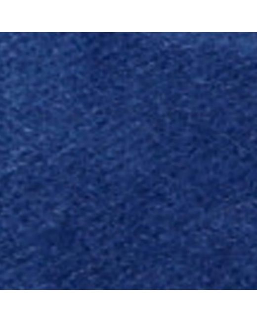 Flabelus Blue Velvet Alexandra Mary Jane Flats