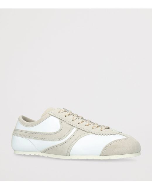Dries Van Noten White Leather Dustin Sneakers