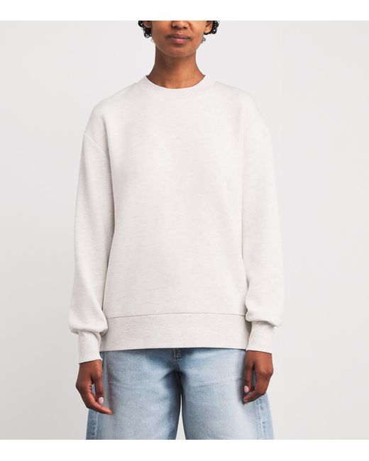 Varley White Doublesoft Gabriella Sweatshirt