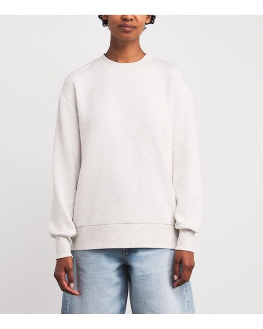 Varley White Doublesoft Gabriella Sweatshirt