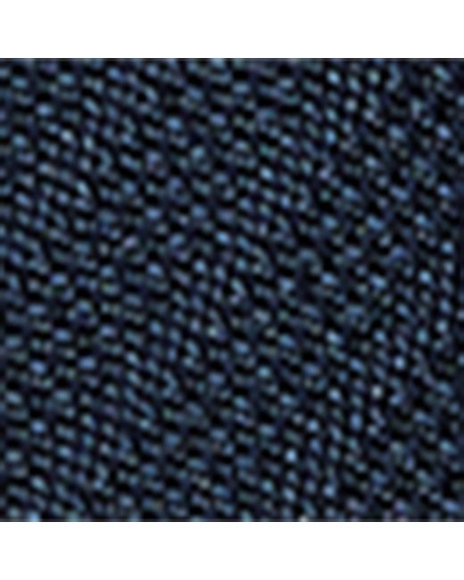 Brunello Cucinelli Blue Silk Knitted Striped Tie for men