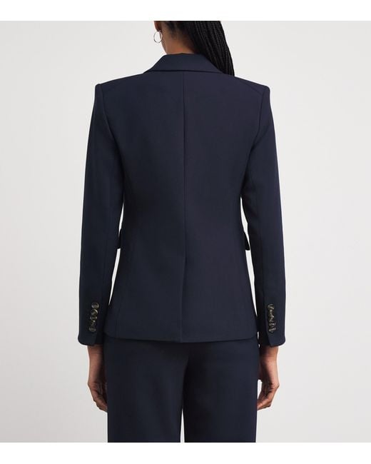 Veronica Beard Blue Miller Dickey Blazer
