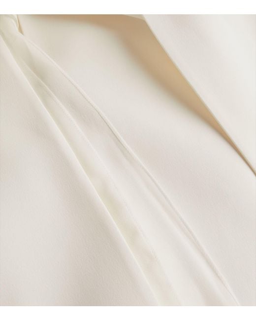 Khaite White Nonya Maxi Dress