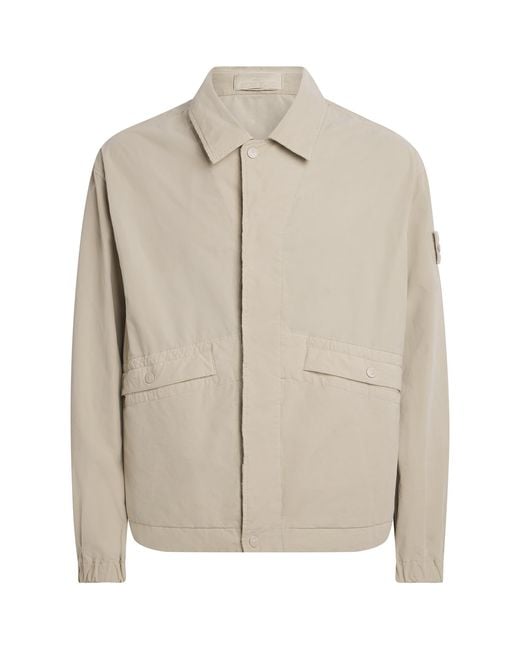 Stone Island Natural David Light-Tc Ghost Coach Jacket for men