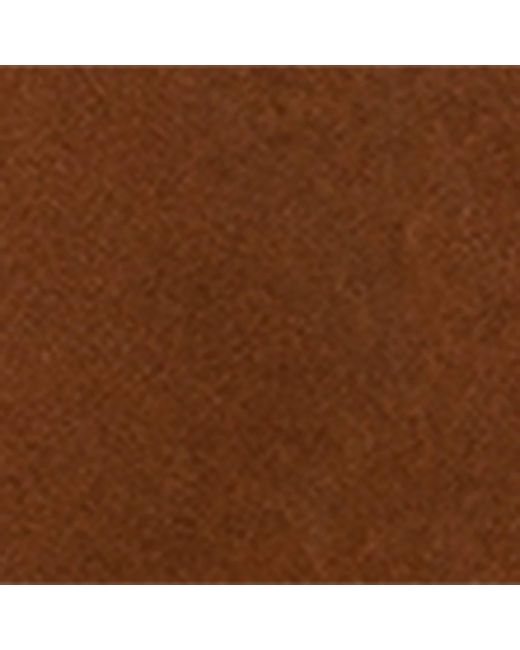 Prada Brown Suede Leather-Collar Jacket