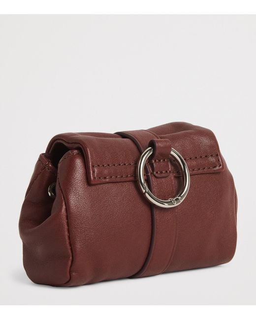 Vivienne Westwood Brown Leather Hazel Treasure Charm Bag