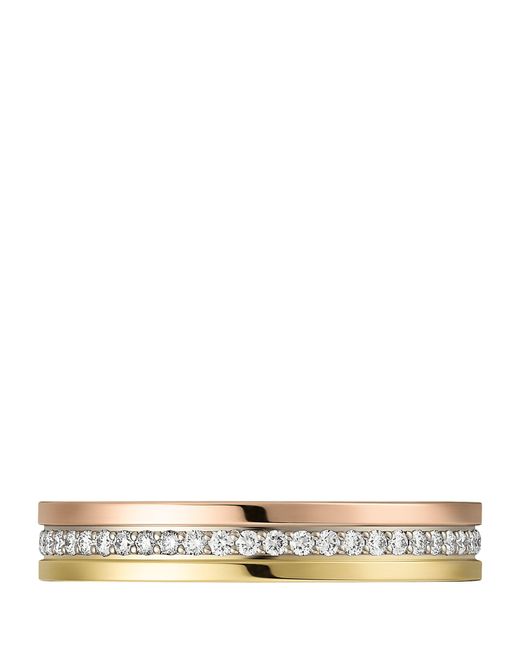 Cartier Brown Rose, And Diamond Vendôme Louis Wedding Band