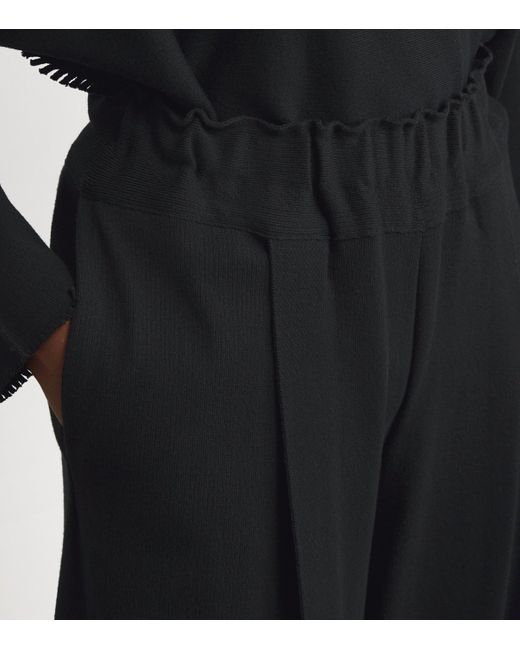 Issey Miyake Black Campagne Trousers