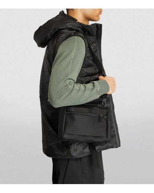 Rains Black Texel Cross-body Bag for men