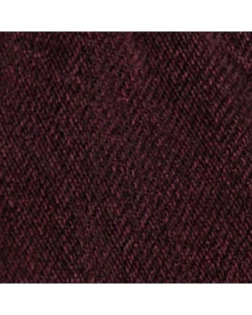 Rag & Bone Purple Logan Mid-Rise Wide Jeans