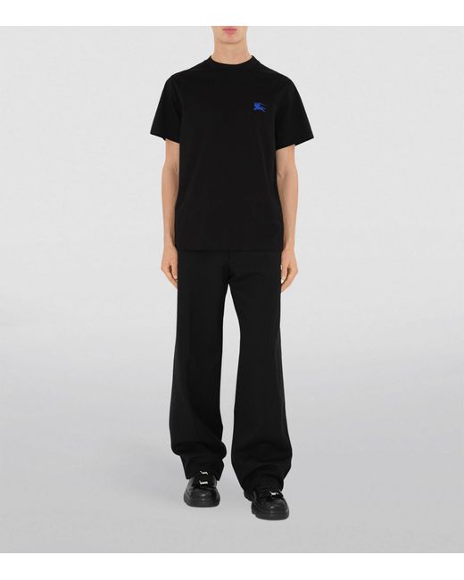 Burberry Black Slim Ekd T-shirt for men