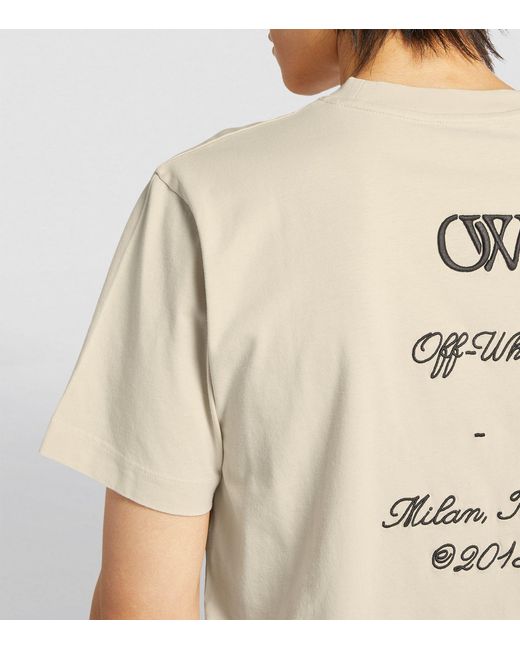 Off-White c/o Virgil Abloh White 23 Logo T-shirt for men
