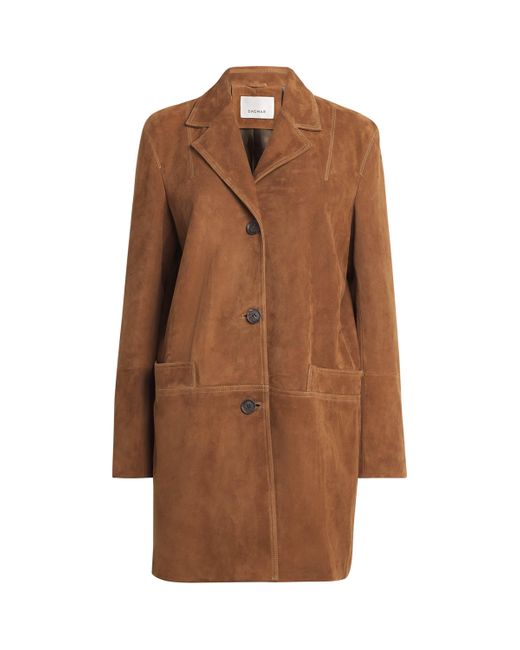 House of Dagmar Brown Suede Jacket