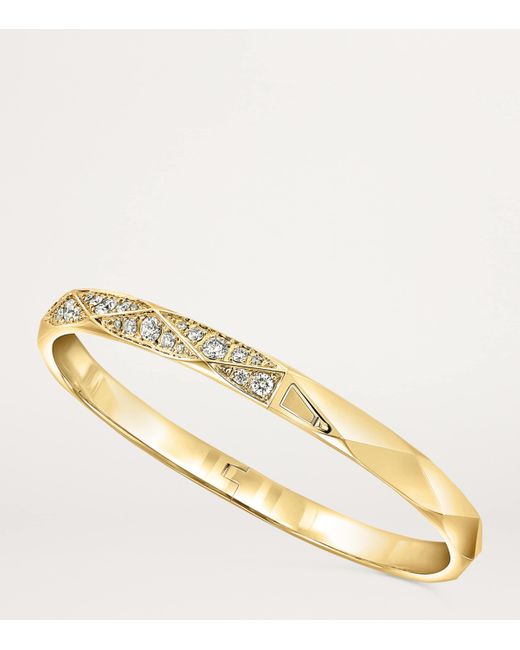 Graff Metallic And Diamond Laurence Signature Bangle