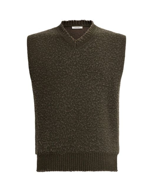 Craig Green Green Wool-Blend Sweater Vest for men