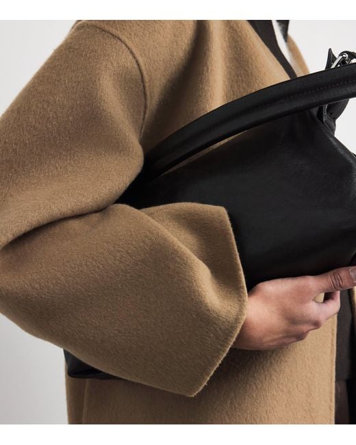 Almada Label Brown Wool Alba Coat
