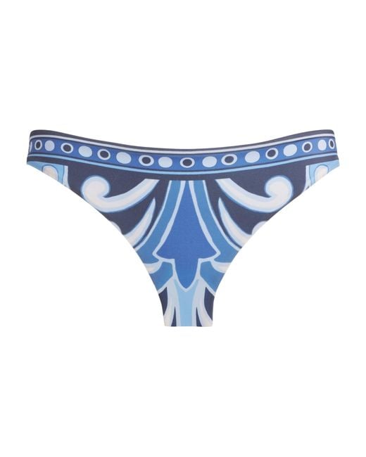 LaDoubleJ Blue Cocoon Placée Bikini Briefs