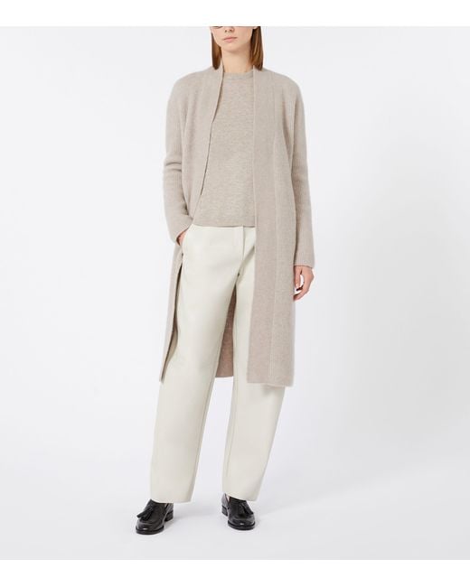 Max Mara Natural Virgin Wool-Cashmere Sweater