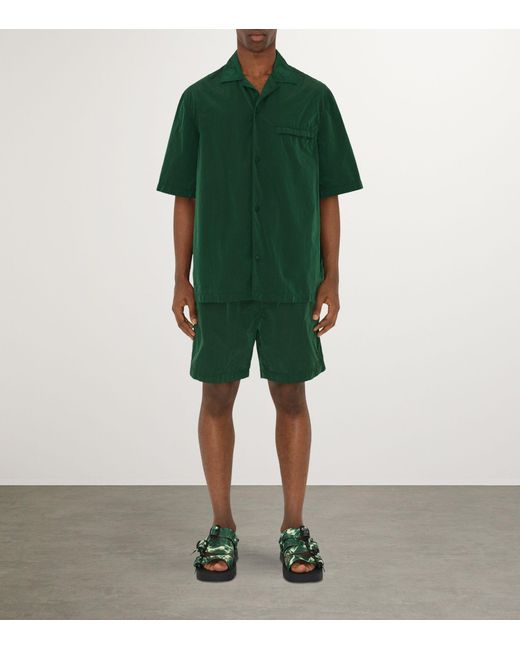 Burberry Green Oversized Short-sleeve Shirt for men