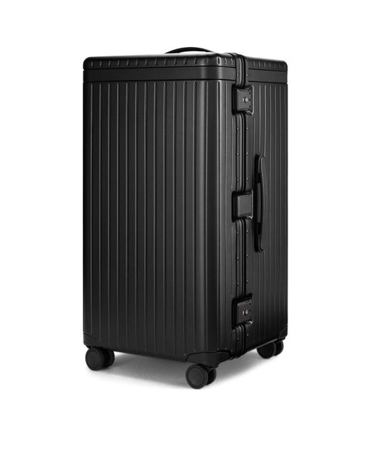 Carl Friedrik Black Trunk Spinner Check-in Suitcase (73cm)