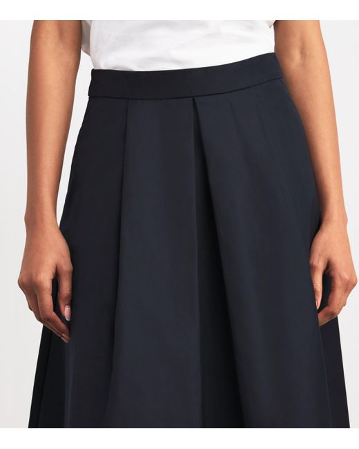MAX&Co. Blue Corollo Midi Skirt