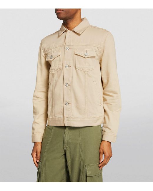 PAIGE Natural Scout Denim Jacket for men