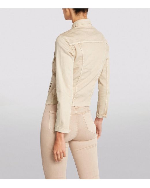 L'Agence Natural Janelle Denim Jacket