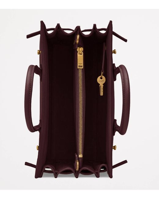 Saint Laurent Purple Baby Sac De Jour Tote Bag