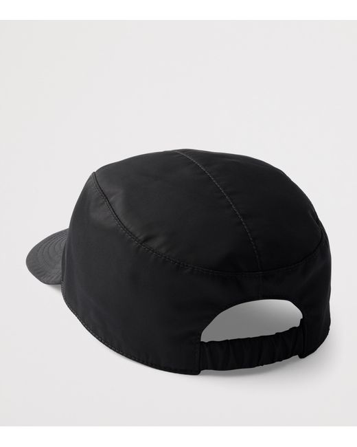 Prada Black Re-Nylon Drill Baseball Cap