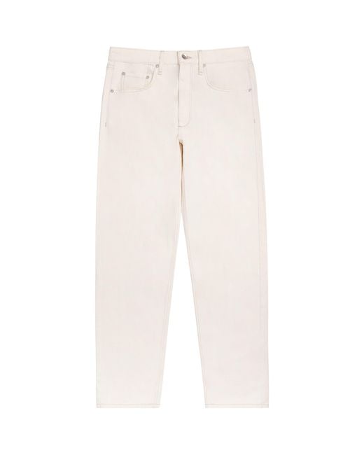 Rag & Bone White Fit 4 Straight Jeans for men