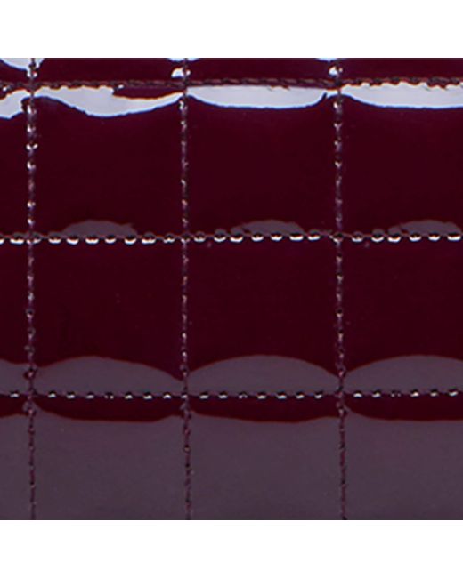 Saint Laurent Purple Monogram Pouch With Chain