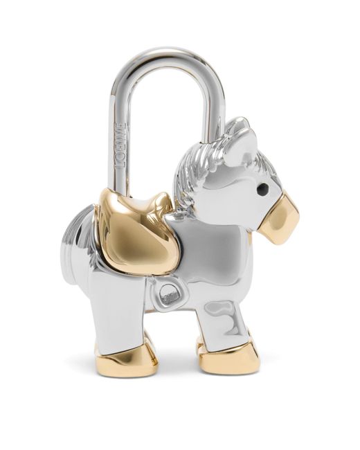 Loewe White Horse Padlock