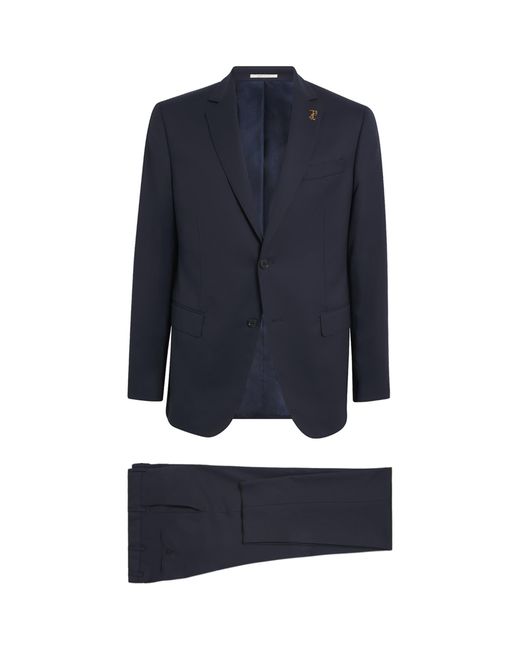 Pal Zileri Blue Wool 2-Piece Suit for men