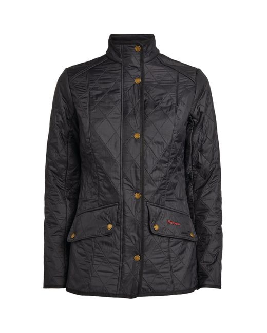 Barbour Black Cavalary Quilt Coat