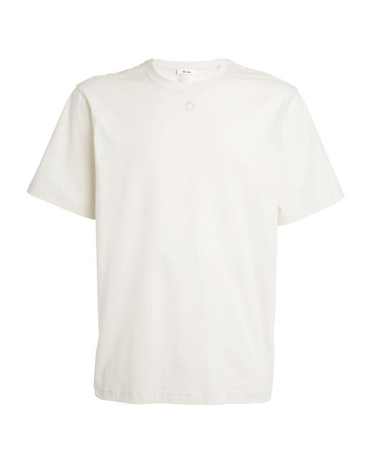 Craig Green White Hole-detail T-shirt for men