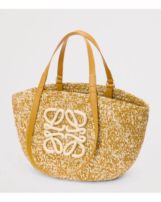 Loewe Metallic X Paula's Ibiza Medium Eclipse Basket Bag