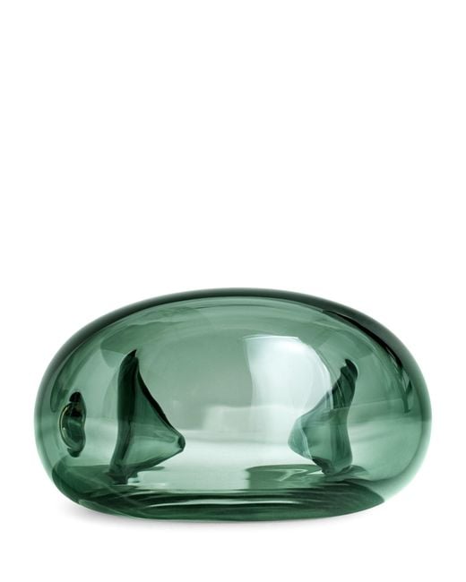 Alaïa Green Glass Bubble Cuff