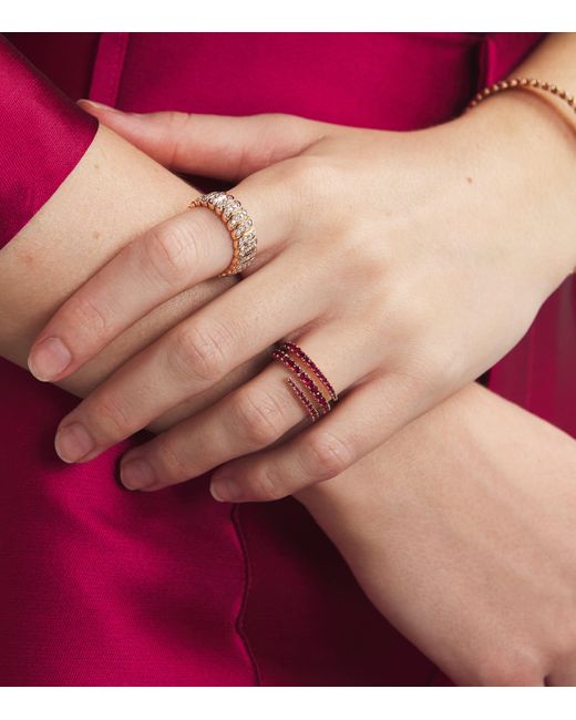 Anita Ko Orange And Diamond Zoe Ring