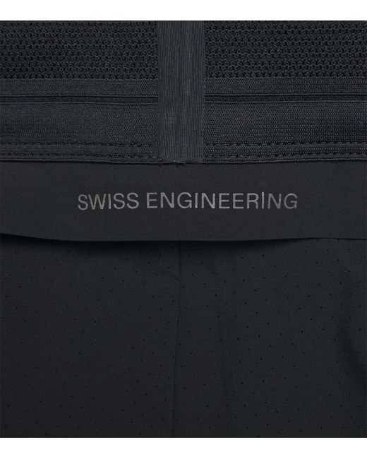 On Shoes Black 7" Performance Shorts for men