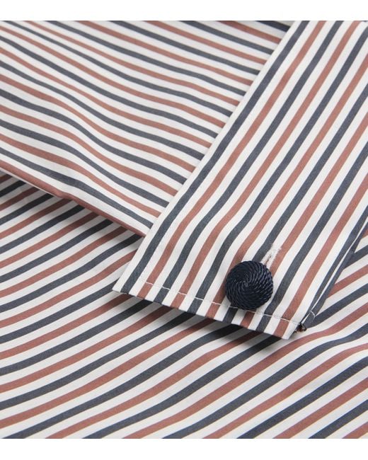 Veronica Beard Gray Stripe Draymond Shirt