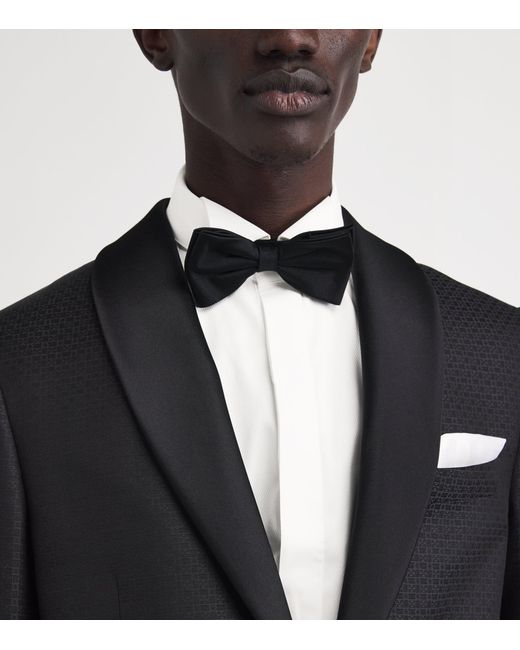 Corneliani White Cotton Evening Shirt for men