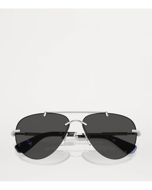 Burberry Gray Acetate Be3151 Sunglasses