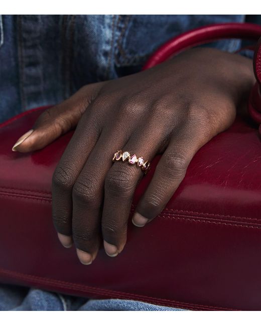 SHAY Pink And Sapphire Eternity Ring