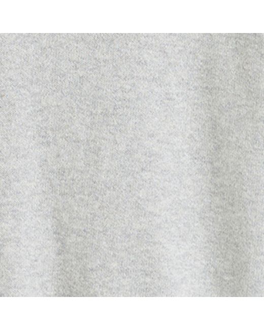 Chinti & Parker Gray Bci Cotton-linen Breton Polo Shirt