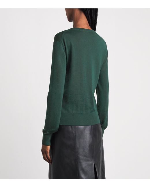 FFORME Green Merino Wool Mitchell Sweater