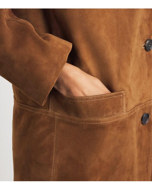 House of Dagmar Brown Suede Jacket